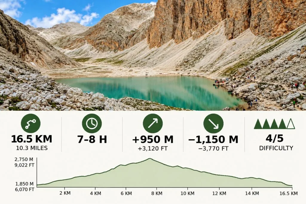 Antermoia Lake